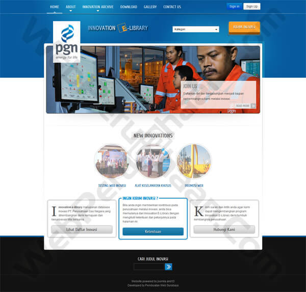 CMS Joomla Web Company Profile